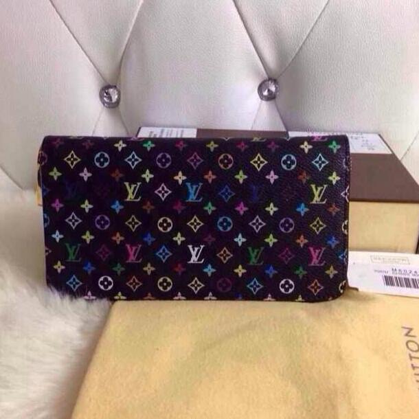  【ルイヴィトン LOUIS VUITTON】M60241 高品質 ファスナ付き 長財布メンズファッション イタリア　スーパーブランド 